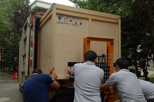 麗水客戶SMT設備專車送貨，貨到上門安裝調試